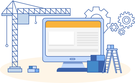 网站建设中插图